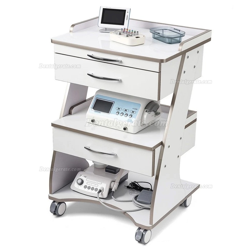 Dentech G06 dental ger&auml;tewagen, zahn&auml;rztlicher behandlungswagen mit instrumentenablage